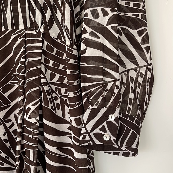 Zara dress with floral print size L - Picture 8 of 8